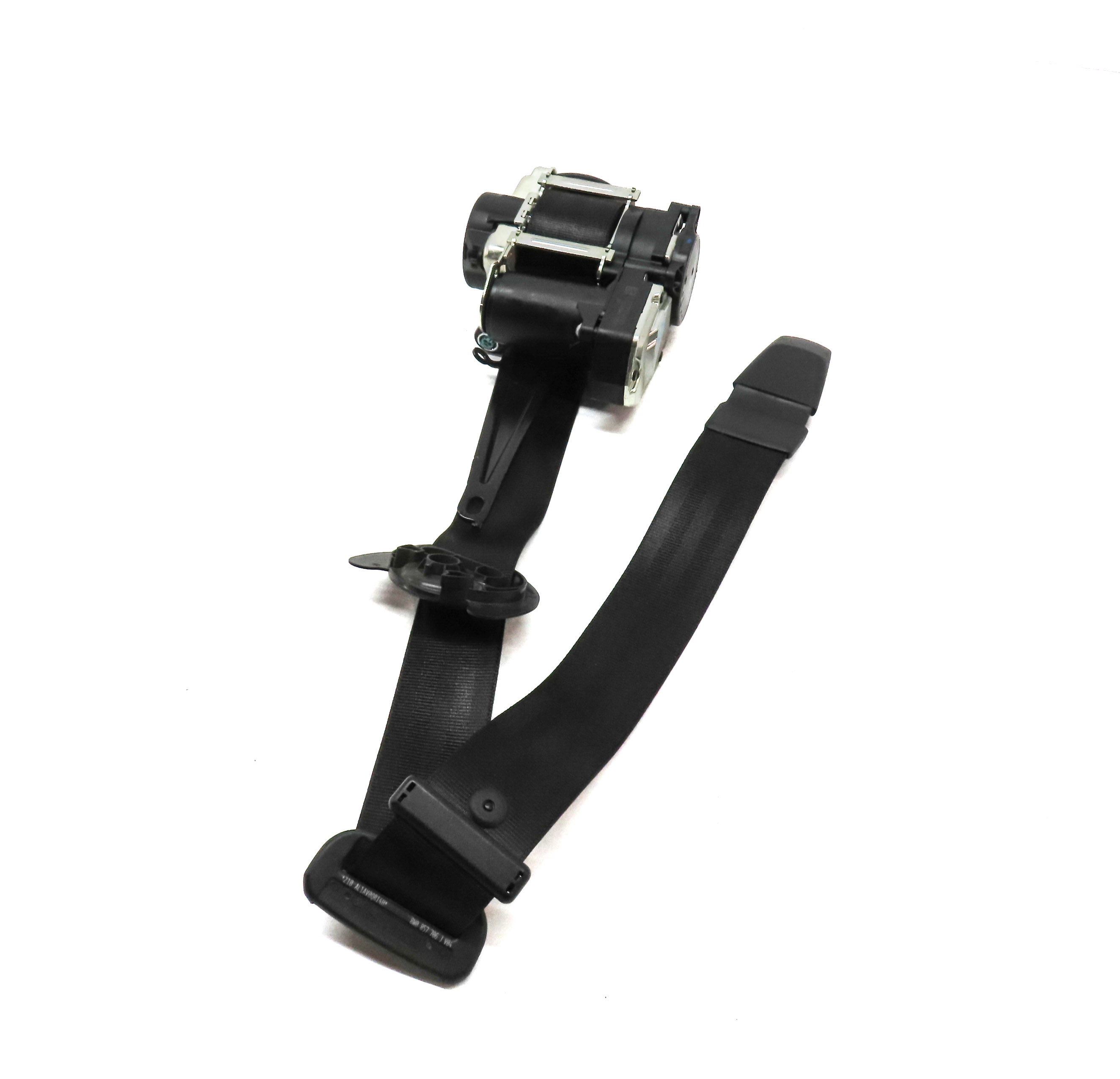 18-19 AUDI A5 S5 SPORTBACK 8W6 FRONT RIGHT PASSENGER SEATBELT RETRACTOR (BLACK) — exact item pictured